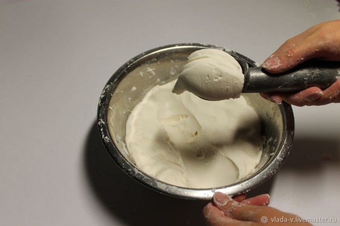 ​Создаём не тающее мороженное для фотосессии: часть 2