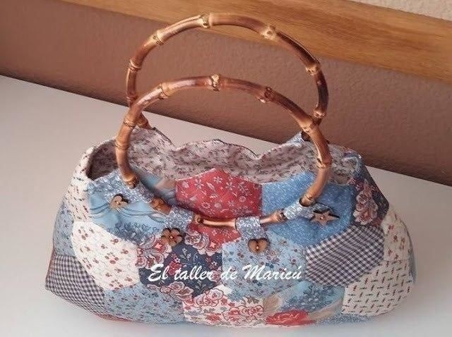 Сумочка из гексагонов