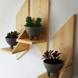 Идеи деревянных полочек