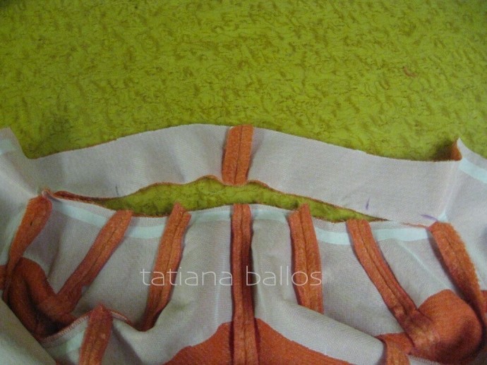 Обработка воротника-стойки