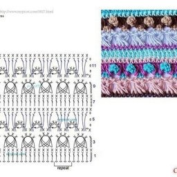 Узоры крючком