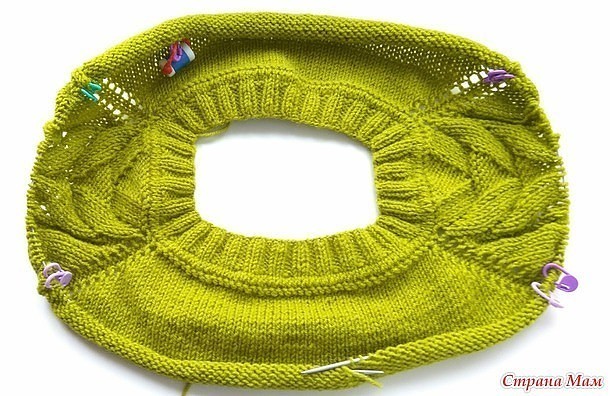 Вяжем пуловер спицами Вяжем пуловер спицами