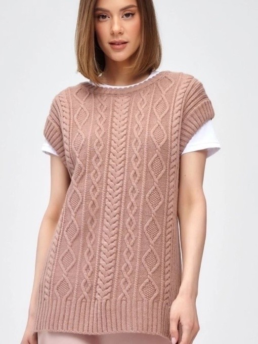 Жилет спицами Жилет спицами