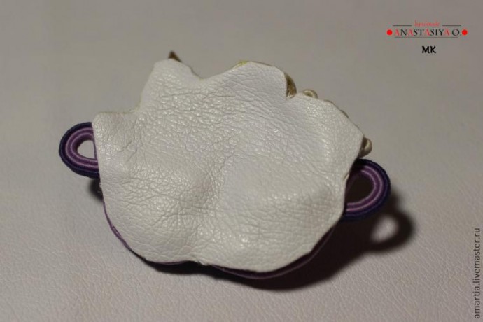 ​Сутажная брошь с ракушками: мастер-класс, часть 3