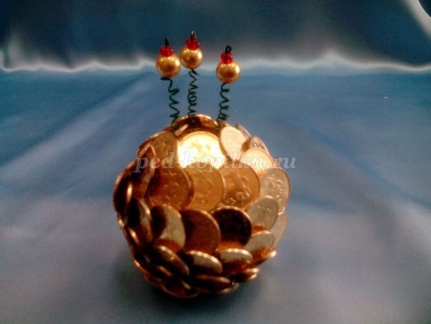 ​Денежный топиарий: часть 3