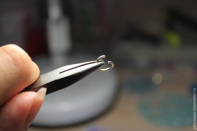 ​Вышиваем шикарное колье "Зазеркалье": часть 5