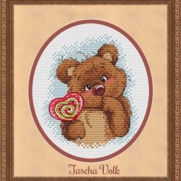 ​Мишутка с конфетой