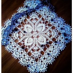 ​Салфетка крючком