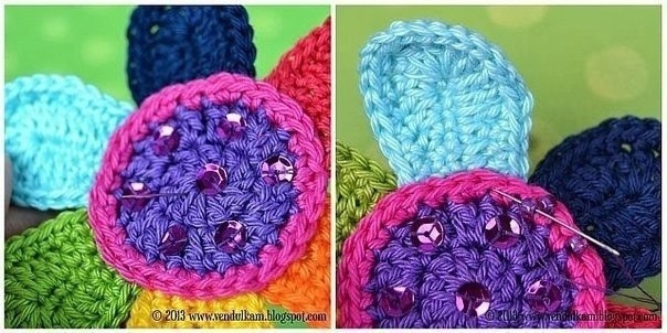 ​Вяжем крючком "Цветик-семицветик"