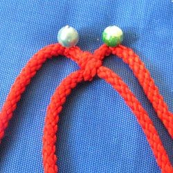 ​10 ажурных цепочек из 4-х нитей в технике макраме: часть 3