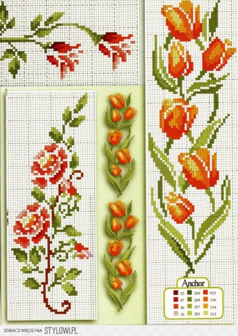 ​Цветочные мотивы: часть 6