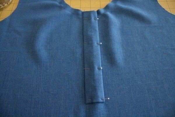 Техники шитья: круглый воротник с застежкой на пуговицы Техники шитья: круглый воротник с застежкой на пуговицы