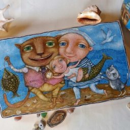 Создаем живописную работу в технике "левкас": часть 1