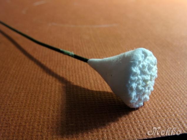 Лепка цветка герберы из полимерной глины: часть 1