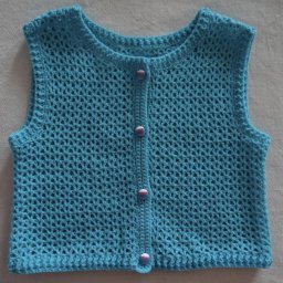 ​Жилетка крючком