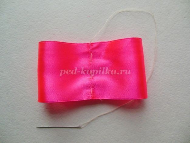 Бантики из атласной ленты: часть 2