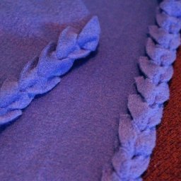 ​Бесшовная красивая обработка края при помощи плетения