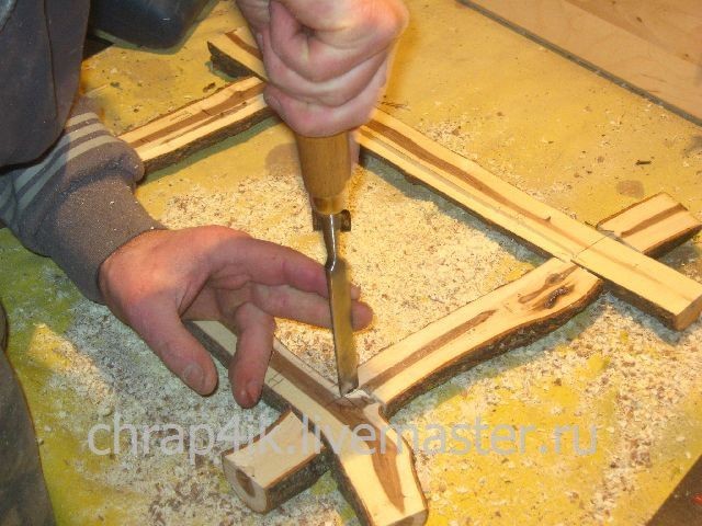 Делаем деревянную рамку для фотографий: часть 3
