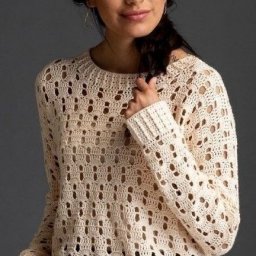 Джемпер крючком