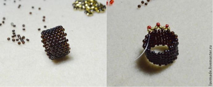 Создаем ажурное кольцо для шарфа Создаем ажурное кольцо для шарфа