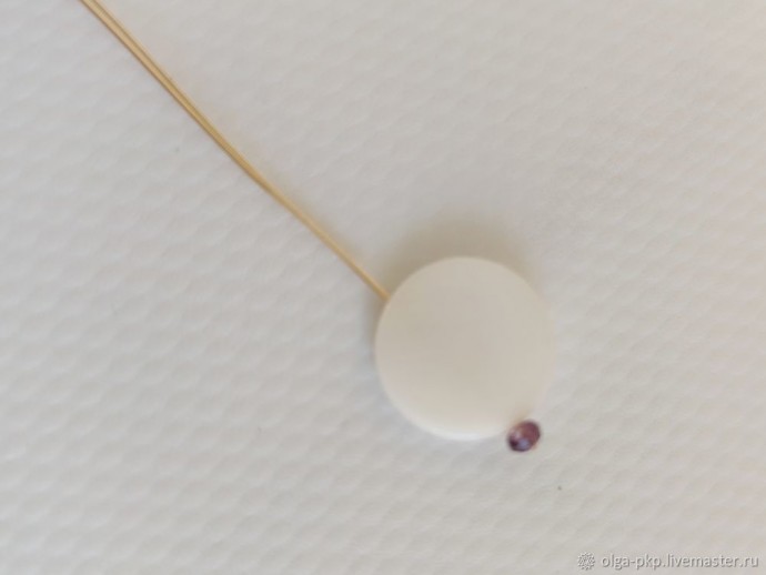 Делаем красивую шпильку для волос: часть 2
