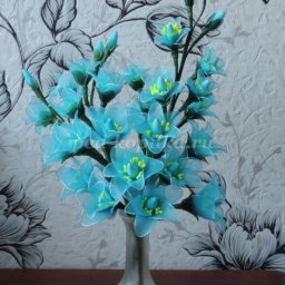 Цветы из капрона и проволоки: мастер-класс, часть 2