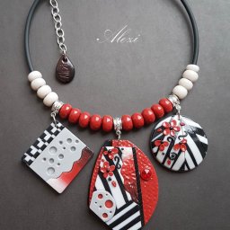 Лепим фантазийную брошь: цветочек из полимерной глины, часть 2