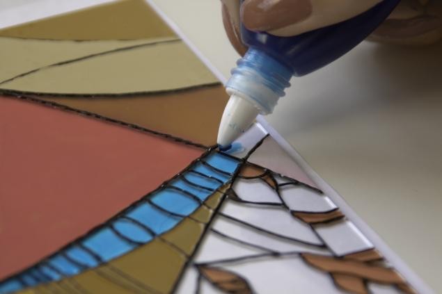 ​Мастер-класс по росписи по стеклу: часть 2