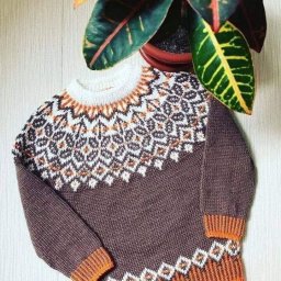 Жаккардовый джемпер