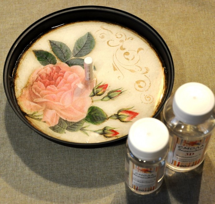 ​Декорирование часов с необычным стерео-эффектом: часть 3