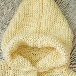 Капюшон спицами для начинающих