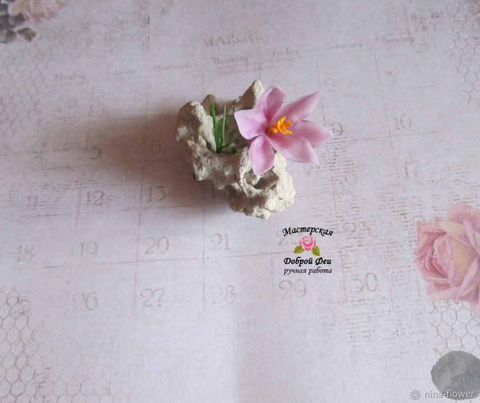 Как слепить реалистичный крокус из фарфора: часть 2 Как слепить реалистичный крокус из фарфора: часть 2