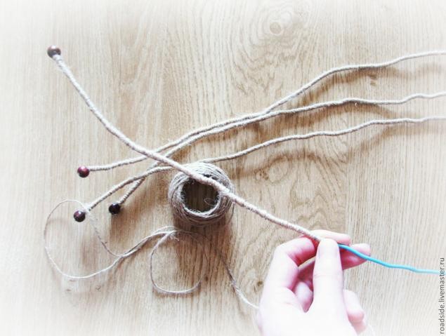 ​Мозаичное дерево: декорируем бутыль