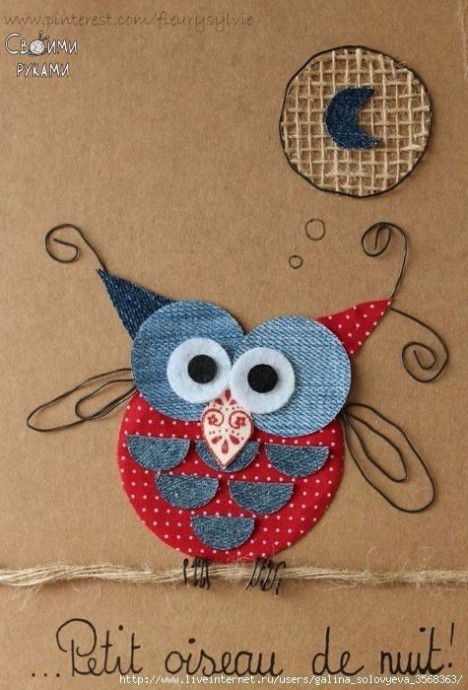 Аппликации из джинсовой ткани: идеи для вдохновенного творчества