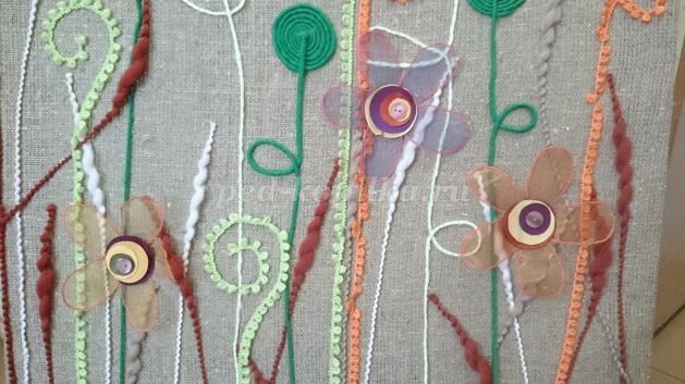 Цветочное панно своими руками: часть 3 Цветочное панно своими руками: часть 3