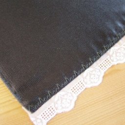 Как пришить вышитую тесьму