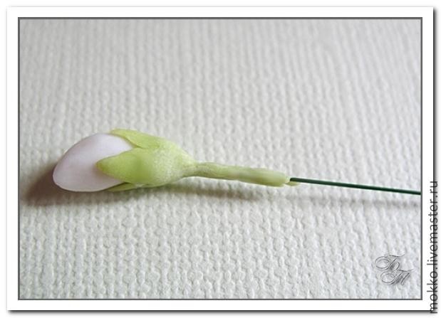 ​Лепка глицинии из полимерной глины: часть 3