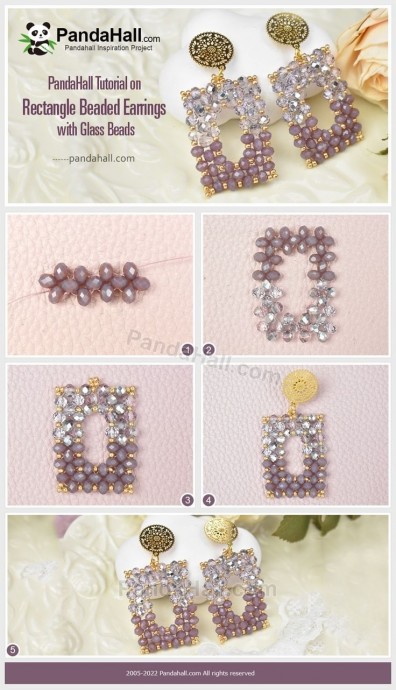 ​Схемы красивых серёжек из бисера