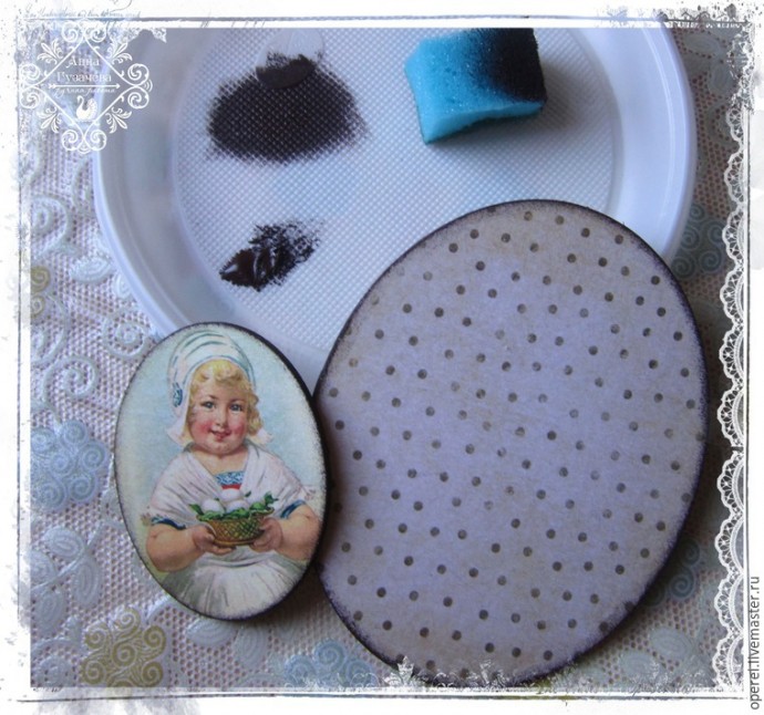 ​Создаем винтажное декоративное панно: часть 1