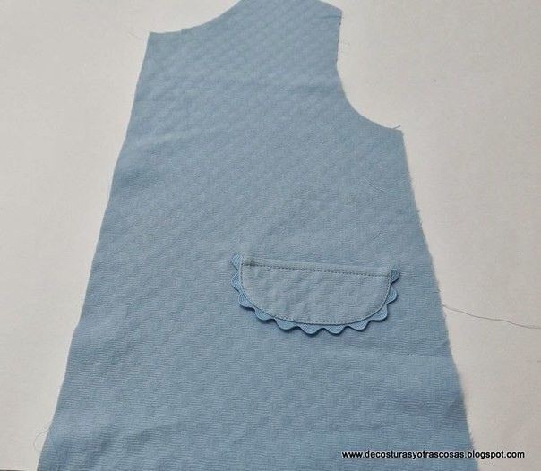 ​Декорирование детской одежды тесьмой "вьюнок"