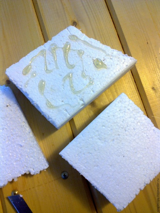 Делаем топиарий с золотыми орешками