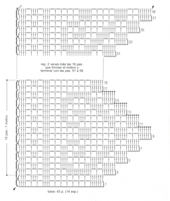 Красивые филейные узоры