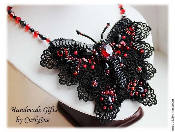 Создание трансформера: колье-брошь-заколка, часть 4