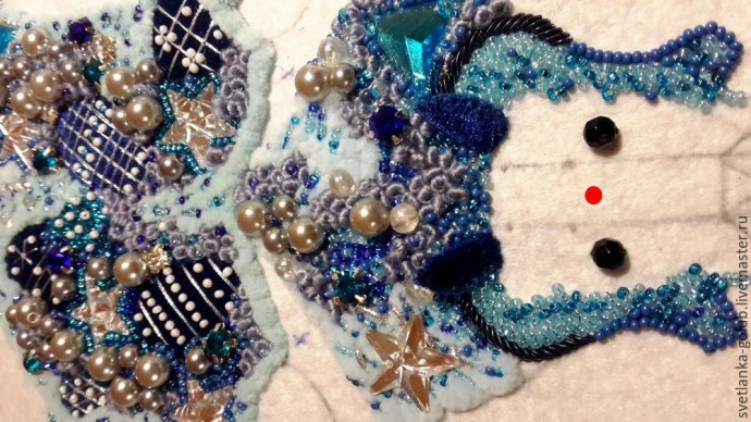 Создаем необычное интерьерное украшение в совмещенной технике вышивки и оригами: часть 1 Создаем необычное интерьерное украшение в совмещенной технике вышивки и оригами: часть 1