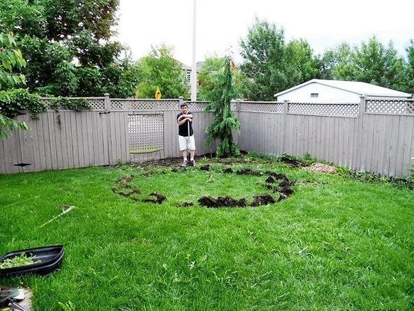 Площадка для костра своими руками