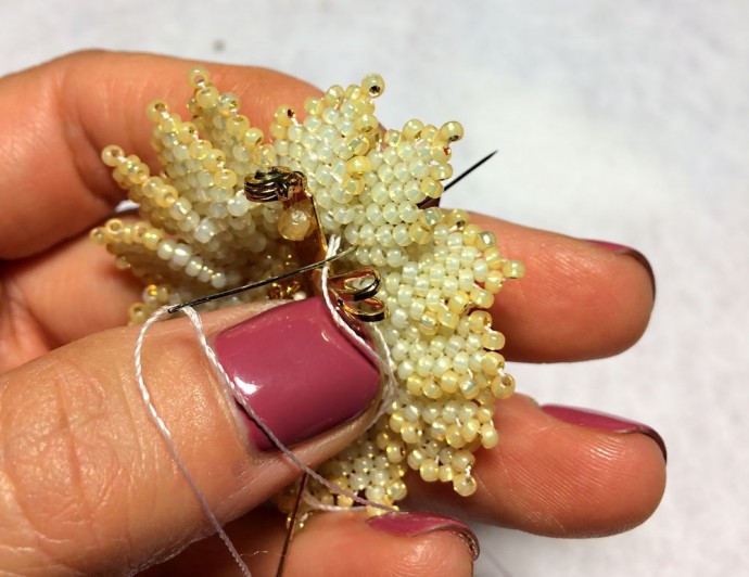 Создаём брошь-подвеску "Солнечный цветочек": часть 3 Создаём брошь-подвеску "Солнечный цветочек": часть 3