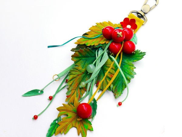 Делаем осеннюю подвеску-брелок для сумки: часть 4 Делаем осеннюю подвеску-брелок для сумки: часть 4