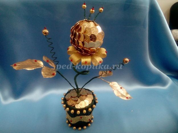 Денежный топиарий: часть 5 Денежный топиарий: часть 5