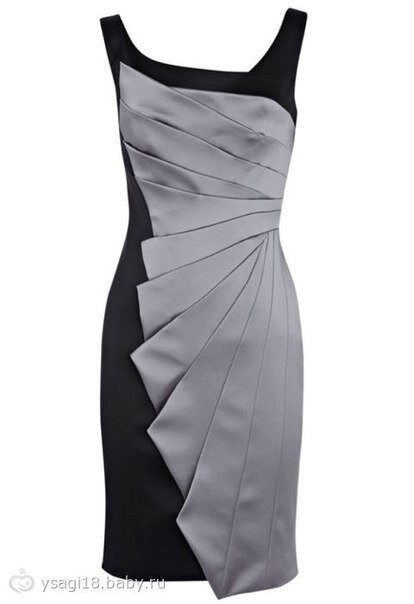 Платье как экзотический цветок