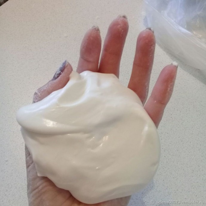 Создаём пион из холодного фарфора: часть 1